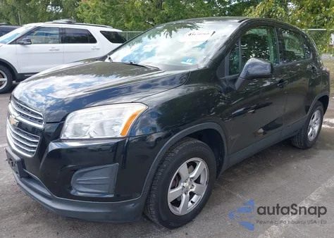 2016 Chevrolet Trax 1Ls z USA, uszkodzony, nr VIN KL7CJNSB0GB673307
